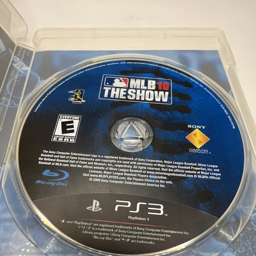 B2G1 FREE MLB 10: The Show (Sony PlayStation 3, 2010) PS3 Game